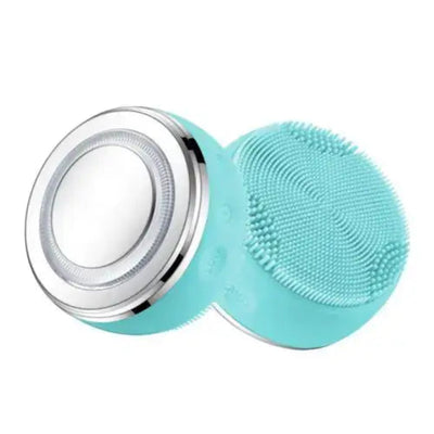 Electric Silicone Pore Cleaner and Heating Facial Wash for deep cleansing and radiant skin.