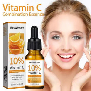 Vitamin C Serums - West&Month 10% Combination Essence for glowing, hydrating and even skin tone.