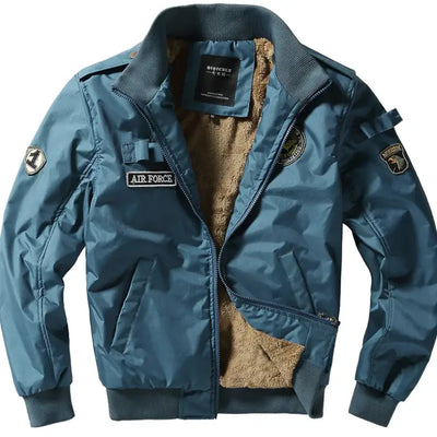 Military Flight Jacket showcasing stylish design and durable materials, perfect for functional wear.