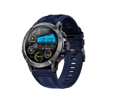 Titan Track Smartwatch with modern design and digital display for style, performance, and health tracking.