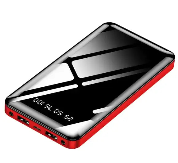 Digital Display Power Bank - 20,000mAh Portable Charger with sleek design and LED display.