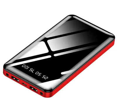 Digital Display Power Bank - 20,000mAh Portable Charger with sleek design and LED display.