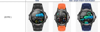 Titan Track Smartwatch models showcasing different colors and features for lifestyle and fitness tracking.