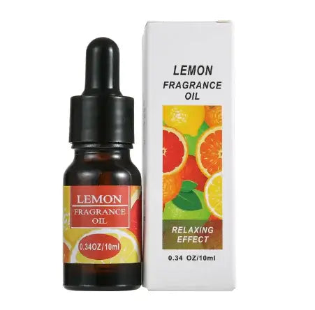 Humidifier Aromatherapy Essential Oils - Lemon Fragrance Oil for relaxing effect in 10ml bottle.
