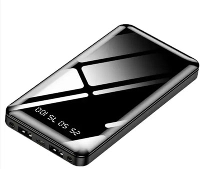 Digital Display Power Bank - 20,000mAh Portable Charger with sleek design and digital display.