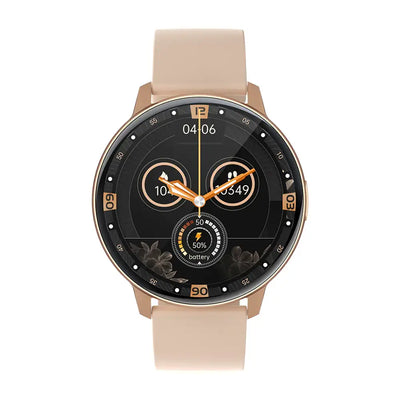 home-fashion-simple-smartwatch with a sleek design and digital display showing time and battery status