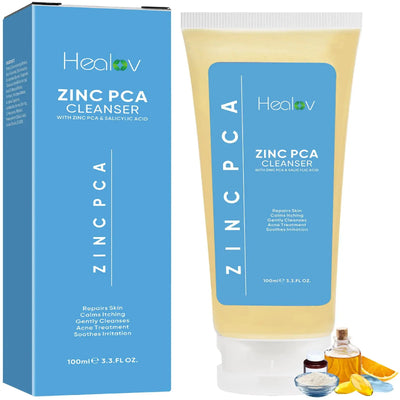 Zinc Soap Skin Therapy Cleanser for fresh and clear skin, infused with zinc's natural purifying properties.