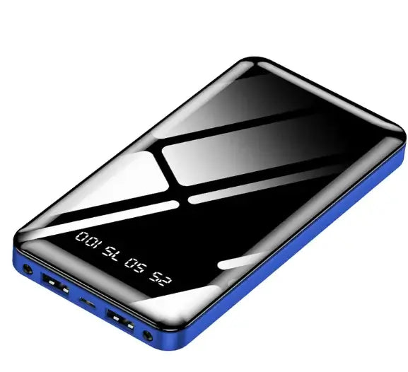 Digital Display Power Bank - 20,000mAh Portable Charger with sleek design and digital screen