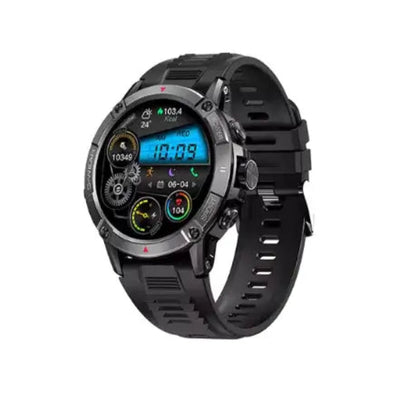 Titan Track Smartwatch showcasing modern design and health tracking features