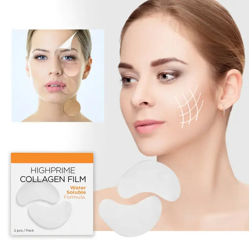 EELHOE Collagen Eye Mask for Puffiness enhances under-eye appearance with hydrating benefits and visibly reduces puffiness.