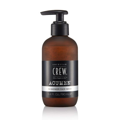 American Crew Mens Face Wash bottle for daily skin cleansing and hydration for men.